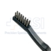 Plastic Handle Tooth Brush Style Cleaning Brush, Stainless Steel, Standard End, Bristle Face-1/2" In Height, Overall Length 7-3/4" (197mm), Sold 3 Per Package - 12-9000