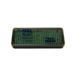 Plastic Micro Tray, Base, Lid, Mat, 6" x 2-1/2" x 3/4" (152mm x 64mm x 19mm) 2600A,96-2600A,93-250,K9-2020