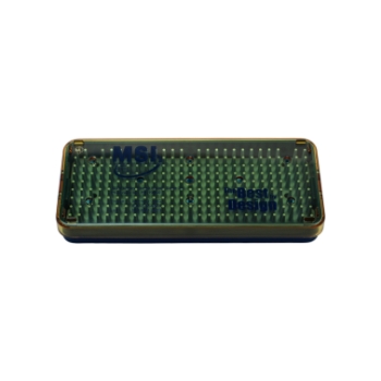 Plastic Micro Tray, Base, Lid, Mat, 6" x 2-1/2" x 3/4" (152mm x 64mm x 19mm) 2600A,96-2600A,93-250,K9-2020