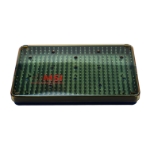 Plastic Micro Tray, Base, Lid, Mat, Dimensions 4" x 6-1/2" x 3/4" (102mm x 162mm x 19mm) 4600A,93-260,96-4600A,E7409