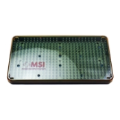 Plastic Micro Tray, Base, Lid, Mat, Dimensions 4" x 7-1/2" x 3/4" (101mm x 190mm x 19mm) 4700A,93-262,K9-2025
