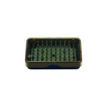 Plastic Mini Tray, Base, Lid, Mat, Dimensions 1-1/2" x 2-7/10" x 3/4" (38mm x 68mm x 19mm) 