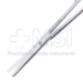 Plastic Scissors, Straight, Flat Round Shanks, Blunt Tips, Two Tone Finish, Overall Length 5" (125mm) - 19-13146