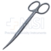 Plastic Surgery Scissors, Curved, Sharp/Sharp, Overall Length 4-3/4" (121mm) - 211438J