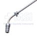 Poole Suction Tube, 23Fr, (7.6mm), Curved, Stainless Steel - 21-421MX