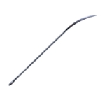 Post-Mortem Needle, #1, 2mm x 114mm, Half Curved Cutting Edge, 12 per Package 