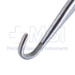 Block Mallet, Post Mortem Chisel Head Tip, Serrated Hook End, 1lb 0.1oz, Diameter 0.947" (24mm), Overall Length 9-7/8" (256mm) - M13000