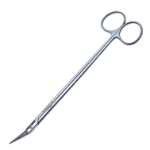 Potts-Smith Scissors, Angled 25 Degrees, Slightly Blunt Tips, Two Tone Finish, Overall Length 7-1/2" (190mm) 