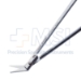 Potts-Smith Scissors, Short, Angled 45 Degrees, Blade Length 1/2" (12.7mm), Overall Length 5-1/4" (133.35mm) - 38-6762BX