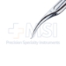 Barraquer-Colibri Forceps, 0.12mm, 1 x 2 Teeth, No Tying Platform, Short Handle, 17mm x 5.5mm Finger Grip Cut-Out, Overall Length 2.9" (75.6mm) - 11-6-2611