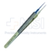 Tennant Tying Forceps, Titanium, Straight, Extra Delicate 19mm Shafts, 6mm Tying Platform, Round Handle, Longitudinal Serrations, Overall Length 4" (100mm) - 11-6-6331-T