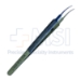 Tennant Tying Forceps, Titanium, Curved, Extra Delicate 19mm Shafts, 6mm Tying Platform, Round Handle, Longitudinal Serrations, Overall Length 4" (100mm) - 11-6-6341-T