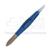 Castroviejo Suture Forceps, Titanium, 0.3mm, Platform Slotted Handle Grip - 1068