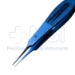 Castroviejo Suture Forceps, Titanium, 0.5mm, Platform Slotted Handle Grip - 1070