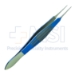 Castroviejo Tying Forceps, Titanium, Straight, 7mm Tying Platforms, Overall Length 4-1/4" (108mm) - 5-2961-T