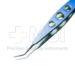 McPherson Tying Forceps, Titanium, Angled, 7.5mm Tying Platforms, Three Hole Handle, Overall Length 4-1/8" (105mm) - 11-6-6141-T