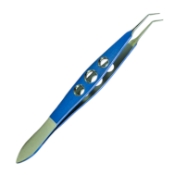 McPherson Tying Forceps, Titanium, 18mm Straight Shafts, 5mm Tying Platforms, Three Hole Handle, Overall Length 4-1/8" (105mm) KT5-5000,9453T,KT5-5000