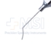 Burrato Lasik Cannula, 23ga, Angled Vaulted Semi Closed Tip, One Front Port, Two Side Ports, Excluding Hub Overall Length 1" (25mm) - 11-8-6229