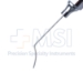 Burrato Lasik Cannula, 25ga, Angled Vaulted Semi Closed Tip, One Front Port, Two Side Ports, Excluding Hub Overall Length 7/8" (22mm) - 11-8-6228