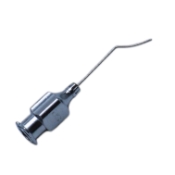 Burrato Lasik Cannula, 25ga, Vaulted Tip Has 3 Total Ports 1 Port Front Opening 1 One Each Side, Working Length 24mm, Overall Length 1-5/8" (42mm) 