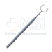 Fine-Thornton Fixation Ring, Open Fixed Ring, 16mm Diameter, Shaft Angled 45 Degrees, Blunt Teeth, Round Knurled Handle, Dull Finish, Overall Length 4-3/4" (120mm) - 5-0129