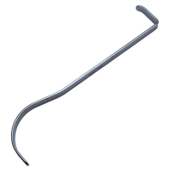 Deaver Retractor, Pediatric, Double Ended, 8mm Wide, Overall Length 6-3/4" (170mm) 