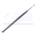 Double Fixation Hook, Curved Tips, 1.5mm Spread, Serrated Flat Handle, Polished Finish, Overall Length 5" (127mm) - 5-1643