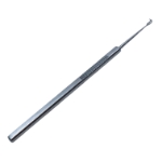 Double Fixation Hook, Curved Tips, 1.5mm Spread, Serrated Flat Handle, Polished Finish, Overall Length 5" (127mm) K3-6000,E0532,3207E,K3-6000,E0532
