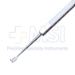 Double Fixation Hook, Curved Tips, 2mm Spread, Serrated Flat Handle, Polished Finish, Overall Length 5" (128mm) - 5-1644