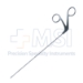 Feder-Ossoff Micro Laryngeal Scissors, Horizontal Action, Opens Left, Sharp Tip Blades,Tapers To 1mm Tip, Straight, Shaft Diameter 2mm, Working Length 230mm - 07-4409