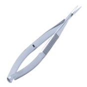 Stitch Scissors, Fine, Straight, Sharp Tips, 17mm Mid-Screw To Tip, Flat Spring Handle, Overall Length 4-1/4" (107mm) 931856,May-51,08-03413,E3340