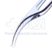 Harms-Colibri Forceps, 0.12mm, 1 x 2 Teeth, Tying Platforms, Short Handle, 17mm x 5.5mm Finger Grip Cut-Out, Overall Length 2.9" (76mm) - 11-6-2631