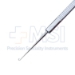 Maumenee Iris Hook, Blunt, 1mm Hook, Serrated Flat Handle, Polished Finish, Overall Length 4-7/8" (125mm) - 5-1658