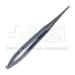 Jacobson Micro Needle Holder, Straight, 1mm Diamond Coated Jaws, Slim-Line Box Lock, Suture 5-0 Or Smaller, Round Knurled Handle, Overall Length 7-1/4" (180mm) - 7117-82