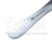 Khan-Jaeger Lid Plate, Double Ended, Concave Ergonomic Design, 20mm Blade, 23m Blade, Overall Length Is 4-1/4" (109mm) - 5-2170-S