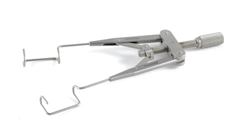 Precision Maloney Style Adjustable Lid Wire Speculum 