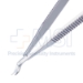 Miniature Corneal Scissors, Left, Delicate, 9mm Blades, Lower Blade Extended 0.5mm, Overall Length 3-7/8" (100mm) - 5-4342-L