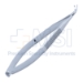 Miniature Corneal Scissors, Left, Delicate, 9mm Blades, Lower Blade Extended 0.5mm, Overall Length 3-7/8" (100mm) - 5-4342-L