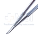 Needle Holder, Curved, Extra Delicate, 6mm Jaws, Without Lock, Longitudinal Serrated Handle, Overall Length 4.8" (123mm) - 11-7-4941