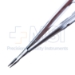 Needle Holder, Straight, Extra Delicate, 6mm Jaws, With Lock, Longitudinal Serrated Handle, Overall Length 4-3/4" (121mm) - 11-7-4911