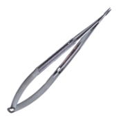 Needle Holder, Straight, Extra Delicate, 6mm Jaws, With Lock, Longitudinal Serrated Handle, Overall Length 4-3/4" (121mm) 1100057,11/7/4911,K6-3800