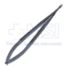 Needle Holder, Straight, Extra Delicate, 6mm Jaws, Without Lock, Longitudinal Serrated Handle, Overall Length 4-3/4" (121mm) - 11-7-4921