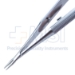 Needle Holder, Straight, With Lock, Medium 9mm Jaws, Large Round Knurled Handle, Overall Length 5-1/4" (135mm) - 5-4806
