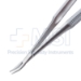 Needle Holder, Curved, Medium 9mm Jaws, Without Lock, Large Round Knurled Handle, Overall Length 5-1/8" (130mm) - 5-4808-X