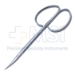 Original Stitch Scissors, Sharp Tips, 22mm Mid-Screw To Tip, Ribbon Style Ring Handle, Polished Finish, Overall Length 4" (102mm) - 5-4603