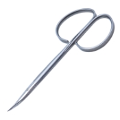 Original Stitch Scissors, Sharp Tips, 22mm Mid-Screw To Tip, Ribbon Style Ring Handle, Polished Finish, Overall Length 4" (102mm) 987372,May-03,E3592 I