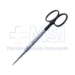 Jabeley Plastic Scissors, Super Cut, Straight, Black Ring Handles, Overall Length 4-7/8" (125mm) - 19-133142