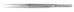Rhoton Style Micro Ring Tip Forceps, 1mm x 0.5mm Straight Tip, Diamond Impregnated Tips, 8mm Diameter Round Handle, Overall Length 7" (180mm) - 5115-250