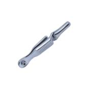 Serrefine, Polished Finish, 10mm Serrated Jaws, Overall Length 1-3/8" (35mm) 771149,May-11,K5-9850,09-13108,E3900