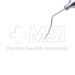 Slade Femtosecond Hydrodissection Cannula, 23ga, Vaulted From Bend, Vertically Flattened Tip, Posterior Flow, Working Length 14mm, Overall Length 1-1/2" (38mm) - 15-8765AS